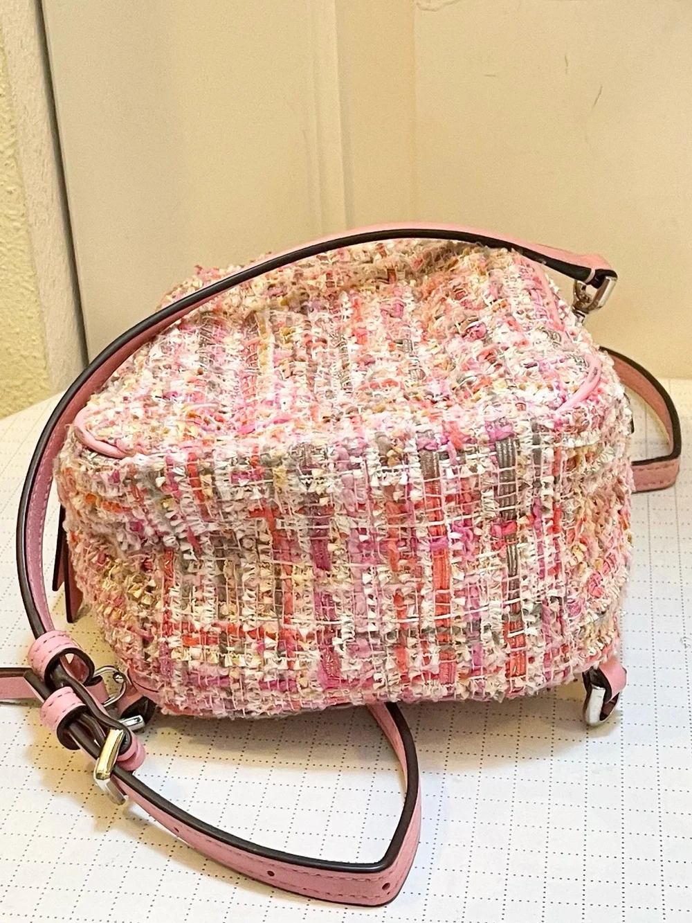 Authentic Kate Spade Briar lane quilted tweed mini bag